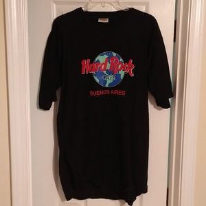 Vintage Classic Hard Rock Buenos Aires Earth T-shi